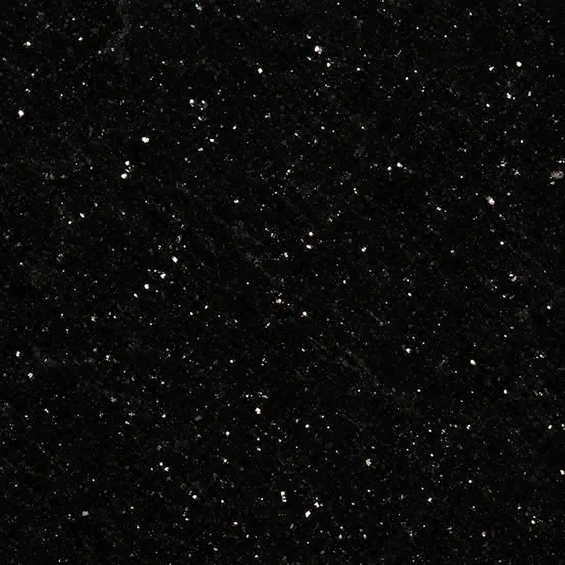 Black Galaxy Granite slab