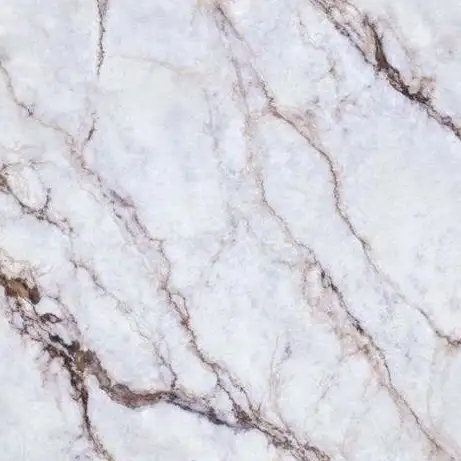 Calacatta Aura Printed Quartz slab